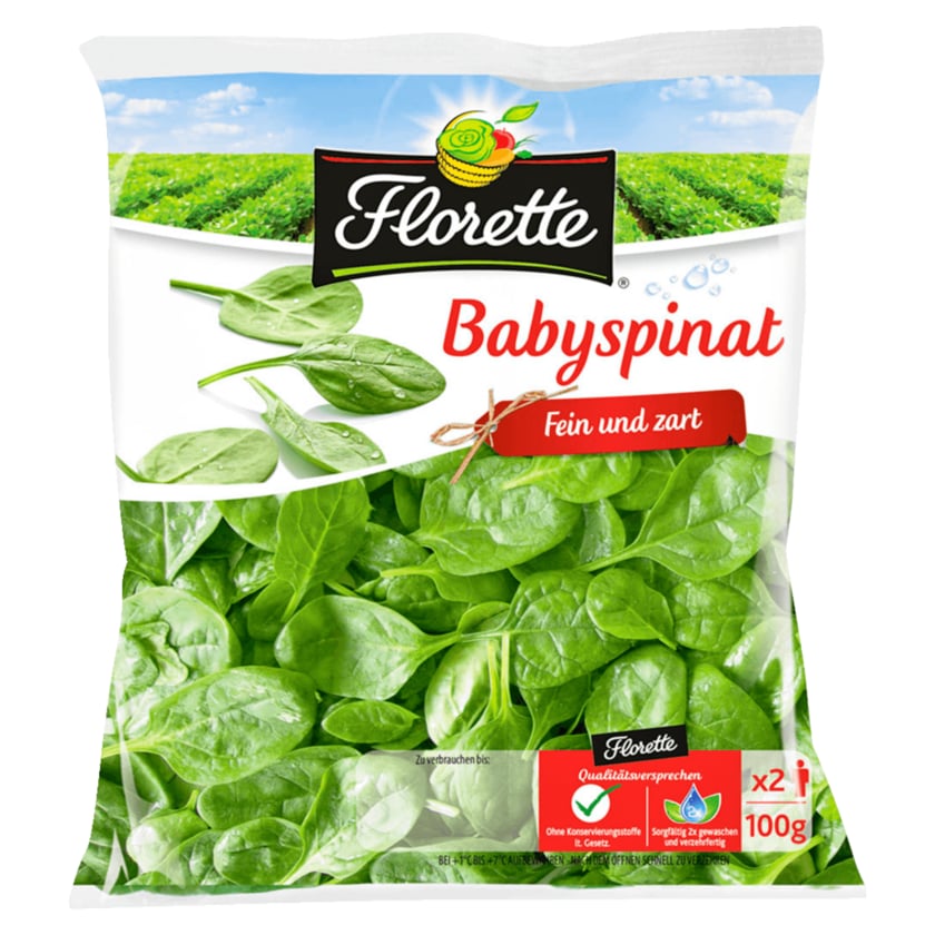 Florette Babyspinat 100g